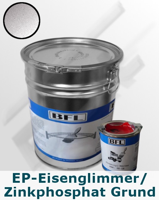 1xSet (20kg BFL:Permanent-Glimmer-Grund + 2kg Härter BFL:PH 15) auf Zink,Alu+Stahl, Anwendung im Stahl-Wasserbau 14,11 €/kg