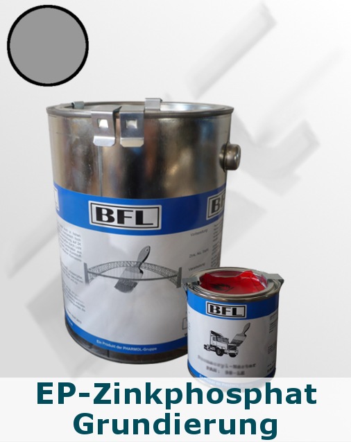 1xSet (10kg BFL:Permanent-Grund + 1kg Härter BFL:PH 15) auf Zink,Alu+Stahl (Grau = 16,67 €/kg)
